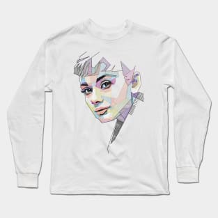 beautiful audrey hepburn Long Sleeve T-Shirt